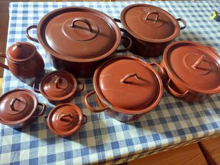 Cacharros rústicos antigüos