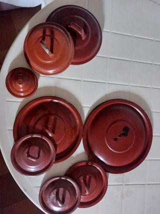 Cacharros rústicos antigüos