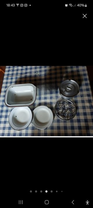 Cacharros rústicos antigüos