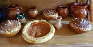 Cacharros rústicos antigüos