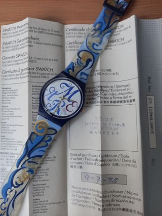 Precioso reloj Swatch Quartz