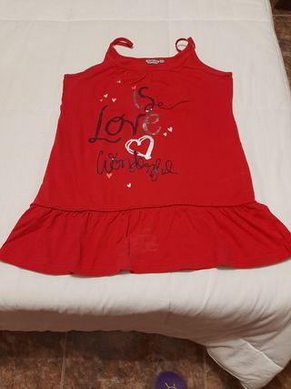 Camiseta tirantes larga