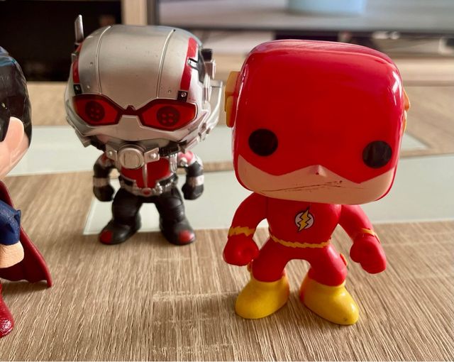 Lote funko super heroes imitación