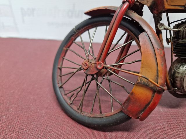 Moto Harley Davidson X8A 1912 en hierro