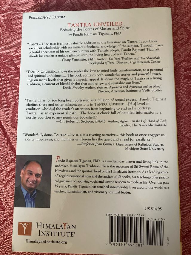 Tantra Unveiled. Pandit Rajmani Tigunait