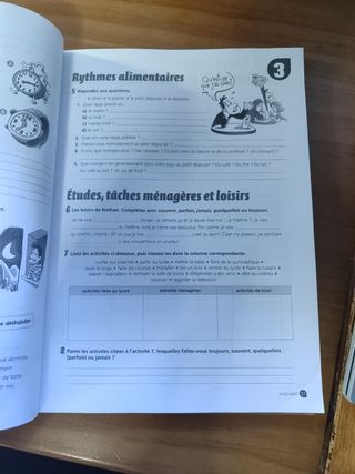 Libro + cuadernillo francés bachillerato