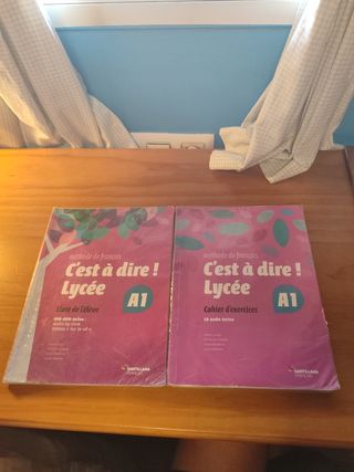 Libro + cuadernillo francés bachillerato