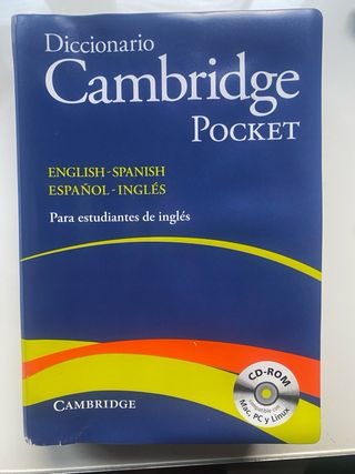 Diccionario Cambridge pocket