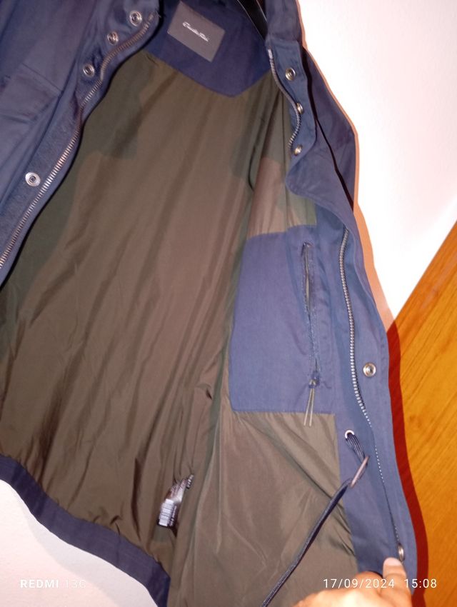 Chaquetón 5XL Emidio Tucci (54-64) Azul oscuro.