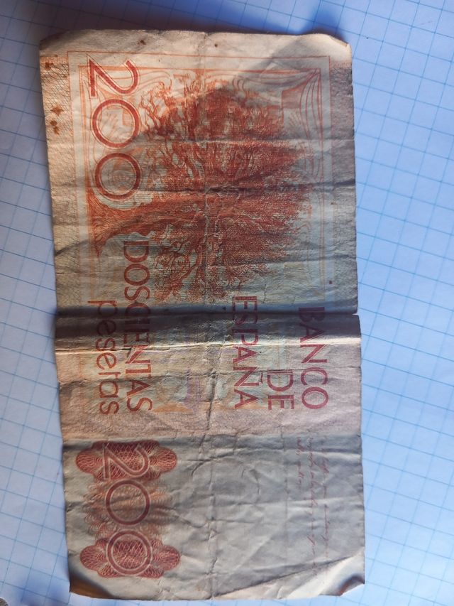 Billetes antiguas