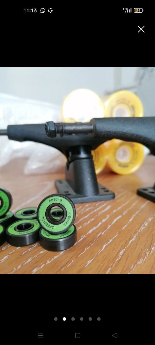 [NUEVO] Pack surfskate ejes ruedas y rodamientos