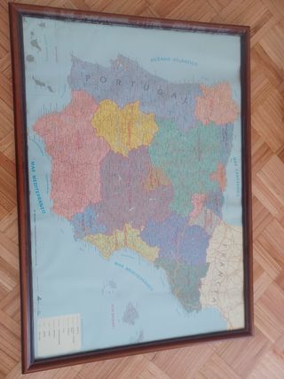 Cuadro con mapa España