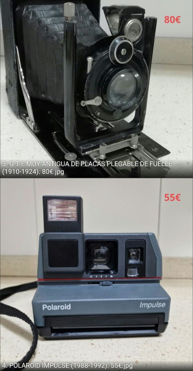 CÁMARAS FOTOGRÁFICAS ANTIGUAS DE COLECCIÓN