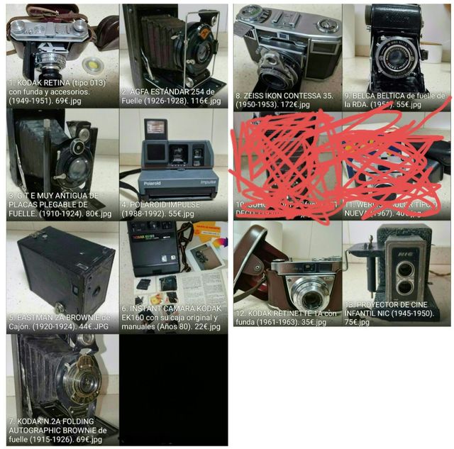 CÁMARAS FOTOGRÁFICAS ANTIGUAS DE COLECCIÓN