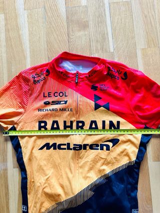 Traje ciclismo Bahrain MacLaren LeCoL/Ale