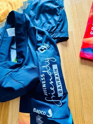 Traje ciclismo Bahrain MacLaren LeCoL/Ale