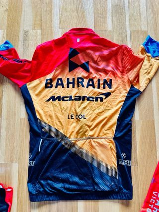 Traje ciclismo Bahrain MacLaren LeCoL/Ale