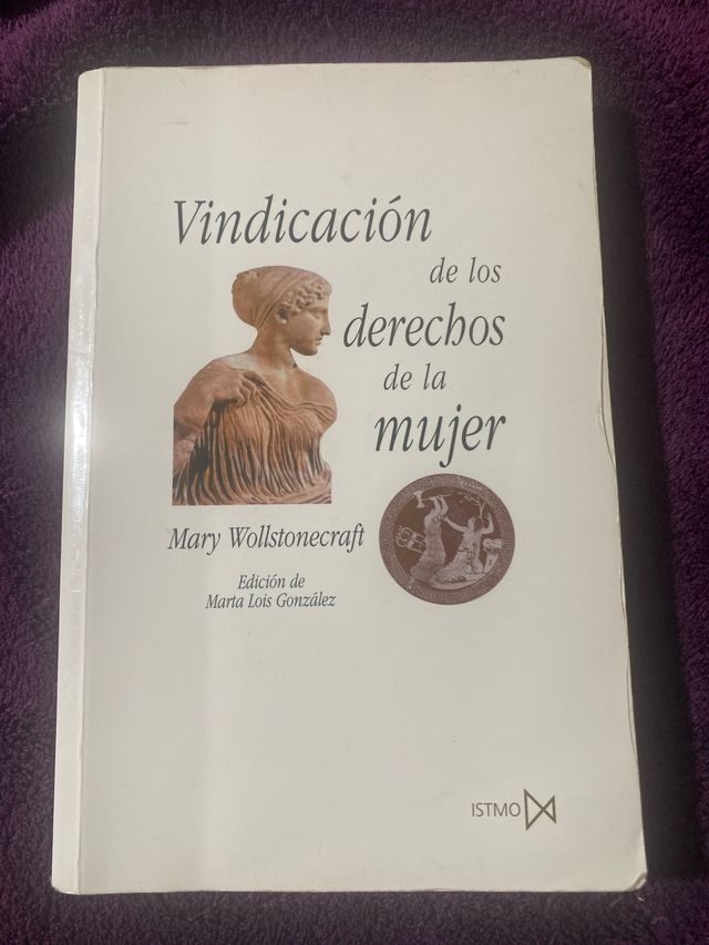 Libro Vindicación de los derechos de la mujer