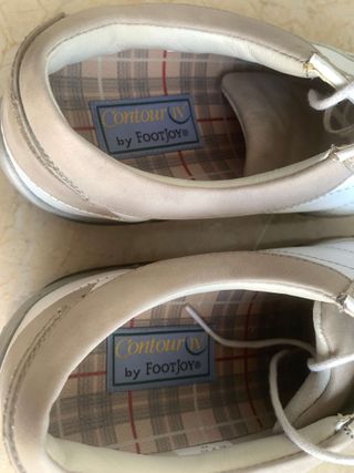 Zapatos de Golf. Piel. Marca FootJoy. Talla 37