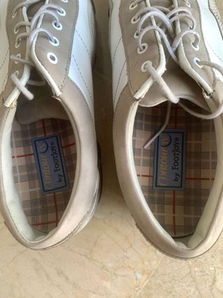Zapatos de Golf. Piel. Marca FootJoy. Talla 37