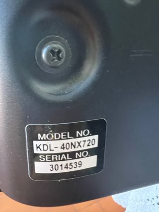 Television Sony Bravia 40 pulgadas