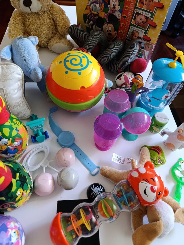 Lote juguetes bebe