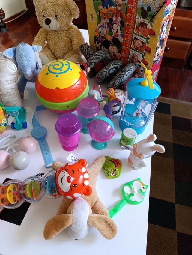 Lote juguetes bebe