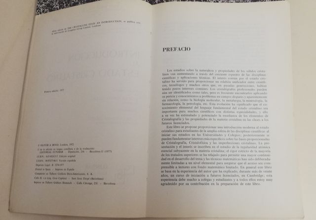 INTRODUCCIÓN AL ESTADO CRISTALINO (P. Gay)