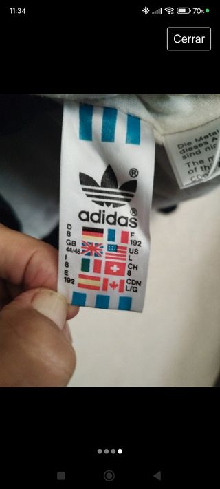 Chaqueta adidas vintage