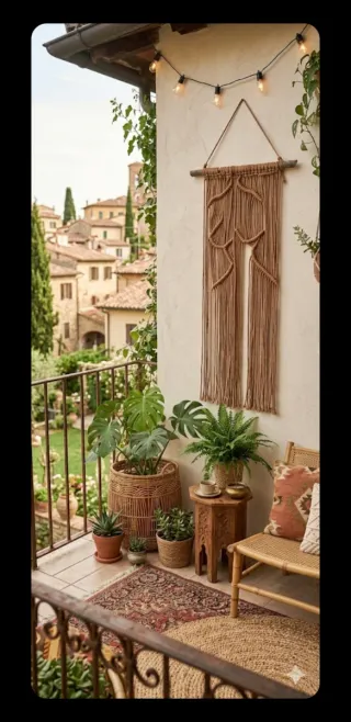 Arazzo macrame Decorazioni Boho Nordico Scandinavo