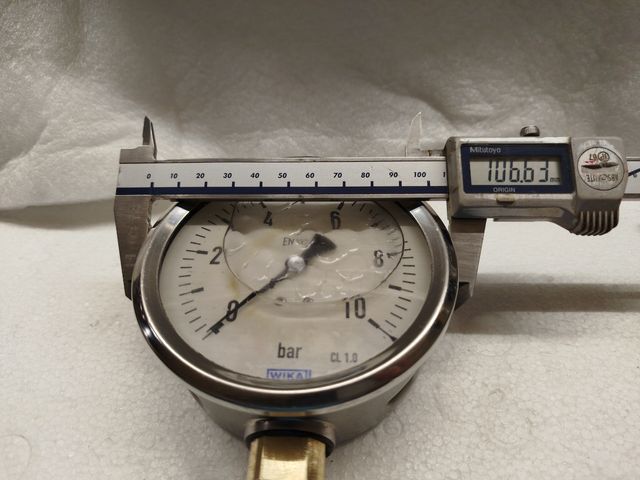 Manometro a glicerina