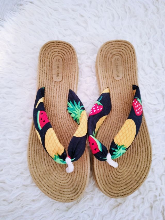 🍍Sandalias veraniegas de esparto🍍