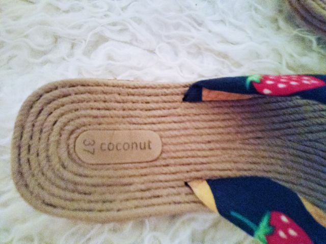 🍍Sandalias veraniegas de esparto🍍