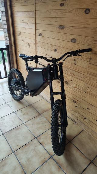 Bici-moto eléctrica 72V  - Proyecto único y brutal