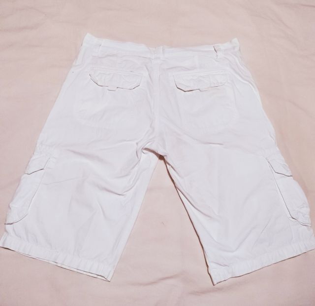 🩳 Pantalón corto blanco de hombre