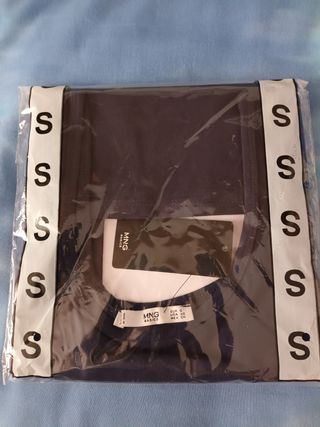 Camiseta de tirantes azul marino 