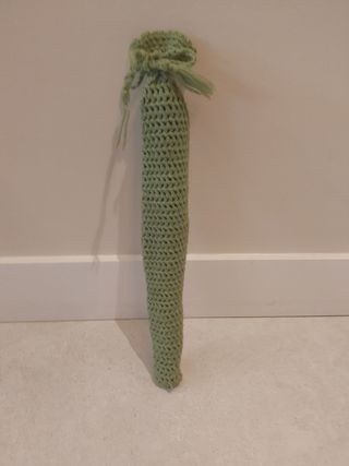 Flauta dulce con funda