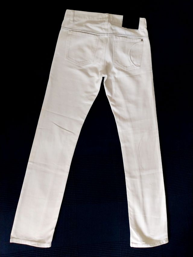 Pantalone Jeans BIKKEMBERGS bianco