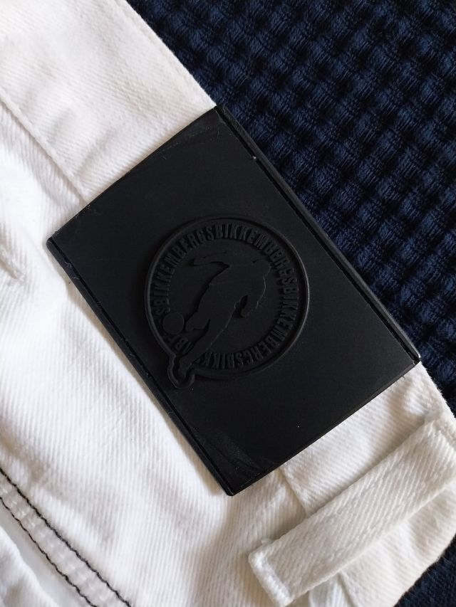 Pantalone Jeans BIKKEMBERGS bianco