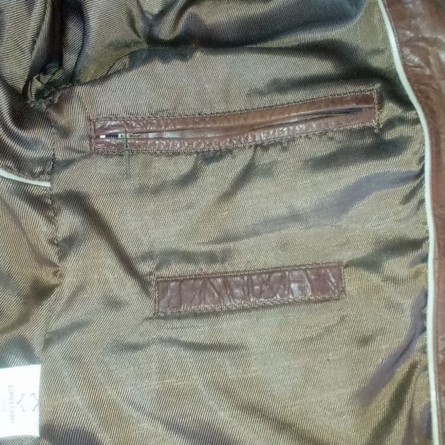 Cazadora de cuero marca aviatrix