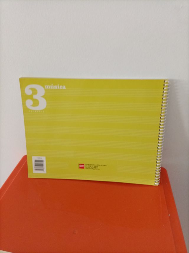 LIBRO DE MÚSICA 3° PRIMARIA