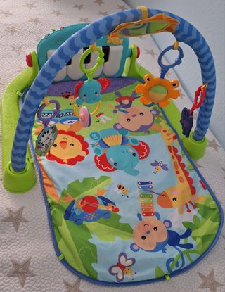 Alfombra gimnasio bebes Fisher-Price