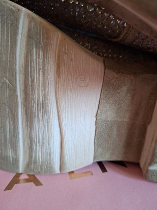 Botines de piel Alma en Pena talla 39