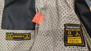 Chaqueta moto neopreno