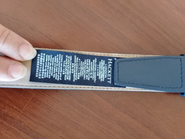 Cinturón piel niño Hackett