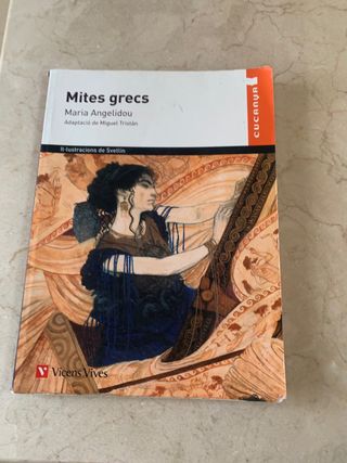 Libro lectura “Mites Grecs”