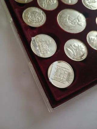 Monedas colección Historia y personajes de Jaén.