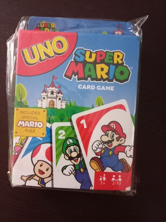 Uno Super Mario nuevas En caja