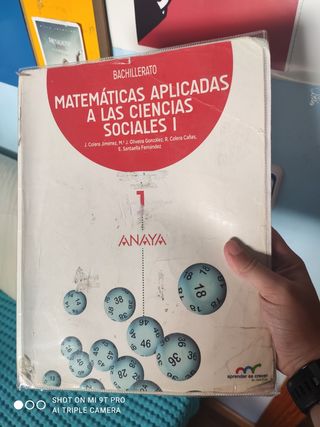 matemáticas ciencias sociales 1bachiller