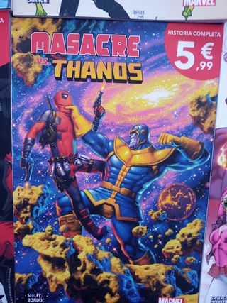 Cómics Masacre Marvel